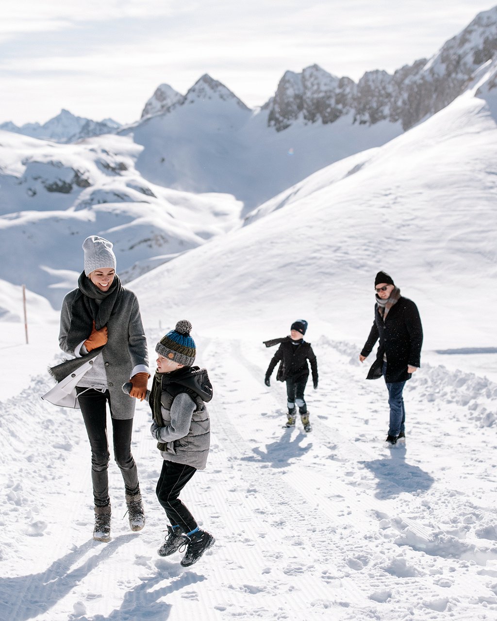 Erleben Spaziergang im Winter